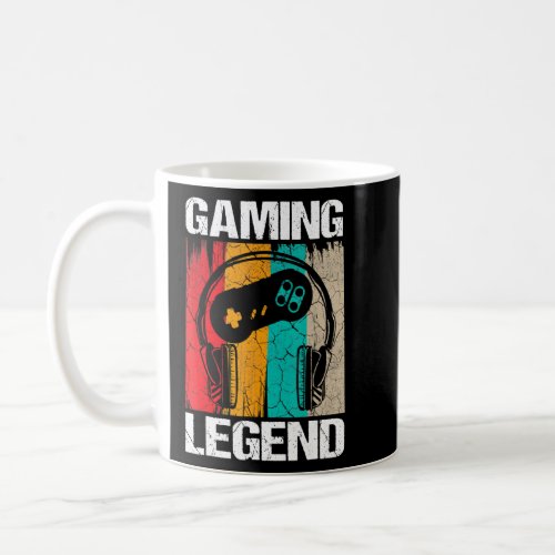 Gaming Legend Pc Gamer Video Games  Boys Teenager  Coffee Mug