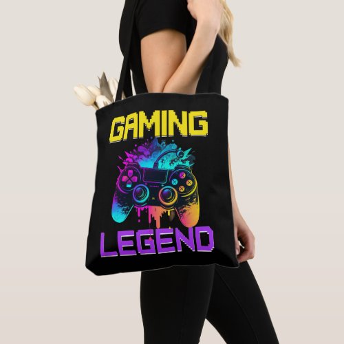 Gaming Legend Tote Bag
