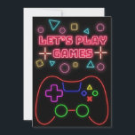 Gaming Lets Play Games Save The Date<br><div class="desc">Gaming Lets Play Games</div>