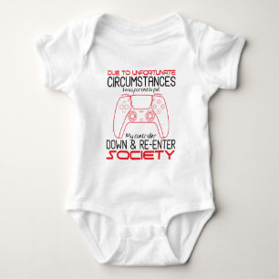 Gaming Lovers Put My Controller Down Funny Gamer Baby Bodysuit