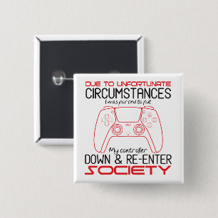 Gaming Lovers Put My Controller Down Funny Gamer Button