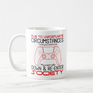 Gaming Lovers Put My Controller Down Funny Gamer Coffee Mug