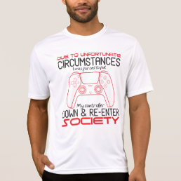 Gaming Lovers Put My Controller Down Funny Gamer T-Shirt