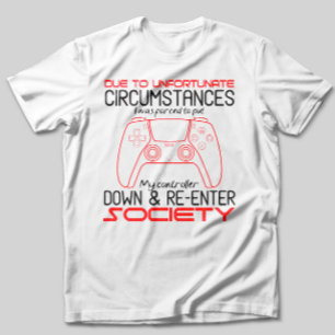 Gaming Lovers Put My Controller Down Funny Gamer T-Shirt