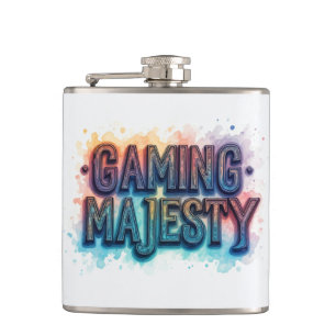 Gaming Majesty Flask