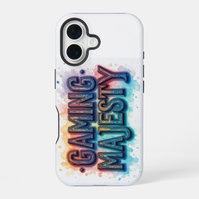 Gaming Majesty  Iphone Case (Back)