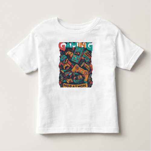  Gaming Marathon Toddler T_shirt