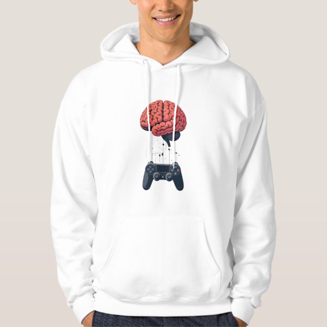 Gaming Mind Controller Concept Hoodie (Front)