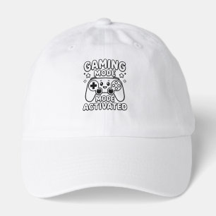 Gaming Mode Activated Cute Kawaii Controller Gamer Hat