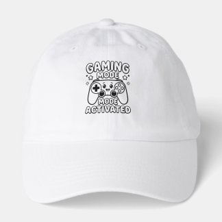 Gaming Mode Activated Cute Kawaii Controller Gamer Hat