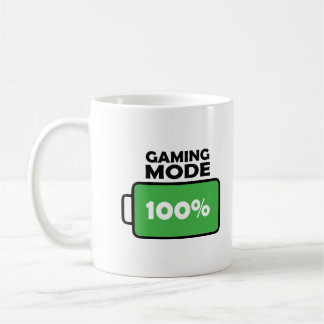 Gaming Mode Full Battery Charged Coffee Lover Mug