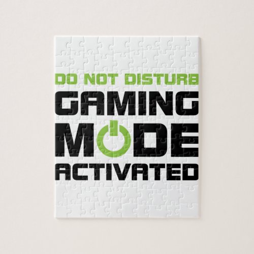 Gaming Mode Jigsaw Puzzle