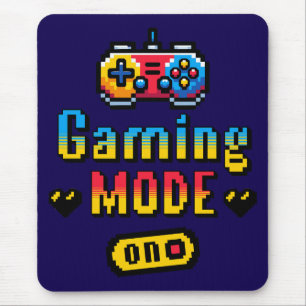 Gaming Mode Pixel Retro Mouse Pad