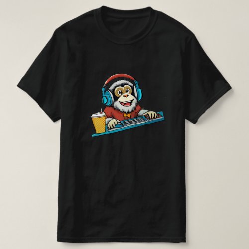 Gaming monkey T_Shirt