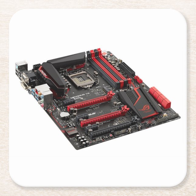 Gaming Motherboard Coaster (Front)