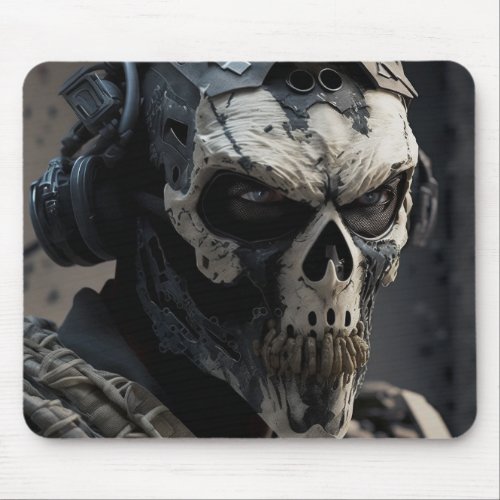 Gaming mouse pad Special Force Soldier Ghost Mask