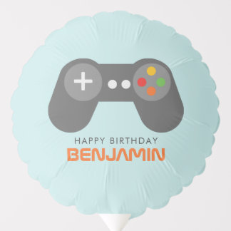Gaming Night Kids Birthday Party Balloon