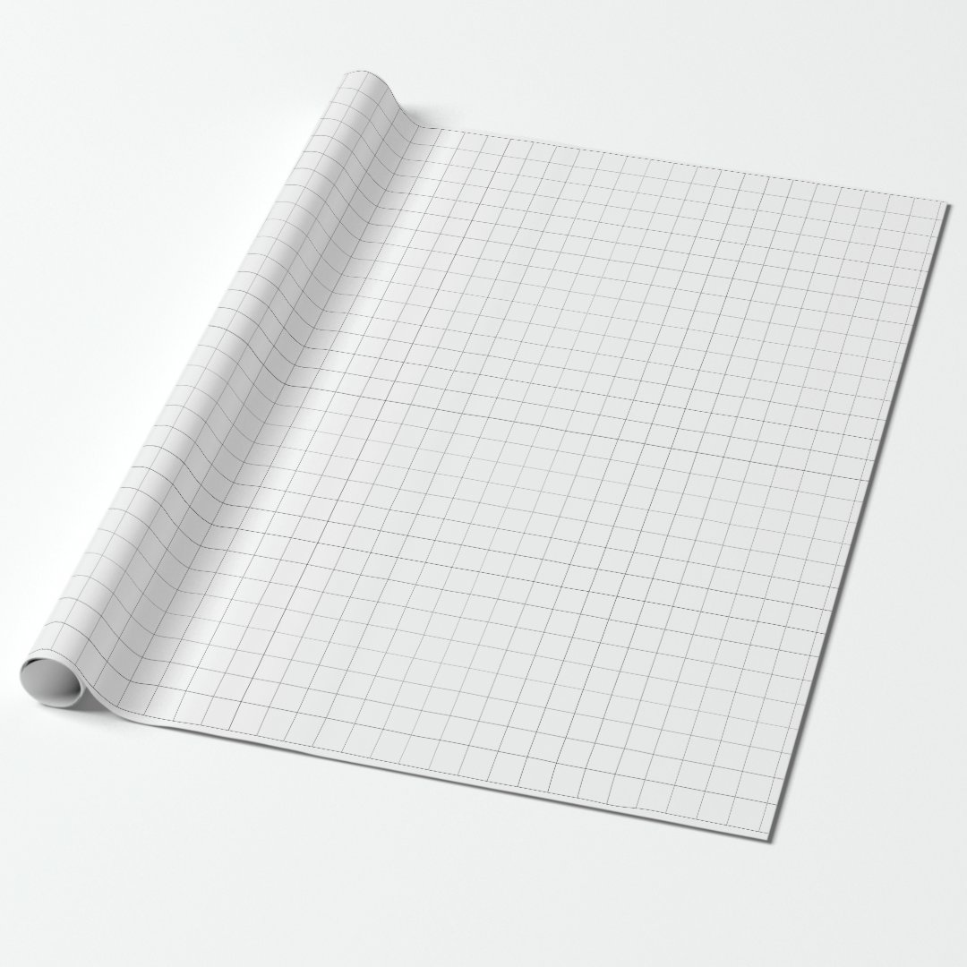 Gaming Paper - 1 Inch Squares - Roll | Zazzle