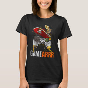 Gaming Pirate Hat controller Video Game Controller T-Shirt
