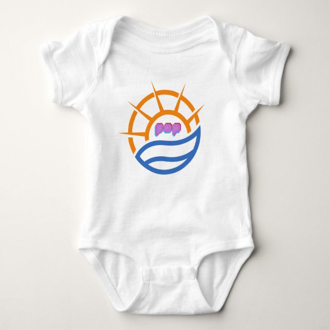 Gaming pops baby bodysuit (Front)