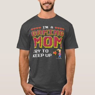 Gaming Retro 90s Style Gamer For Mom retro T-Shirt