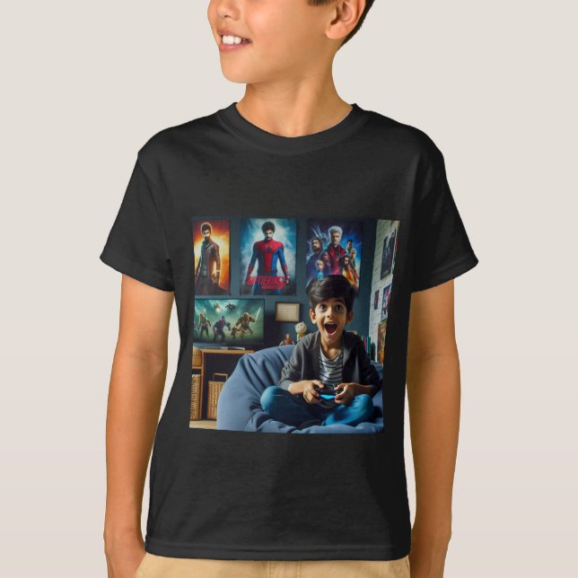 gaming sagaT-Shirt T-Shirt (Front)