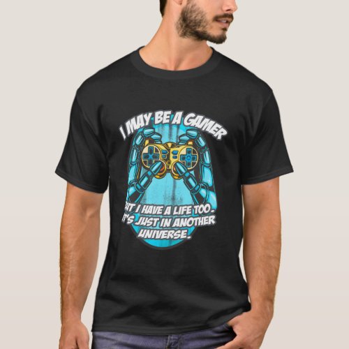 Gaming Saying Nerd Geek T_Shirt
