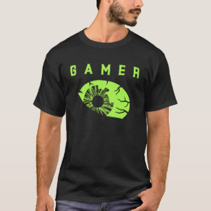 Gaming Shirt Kids Teens Gamer Eye Graphic Tshirts