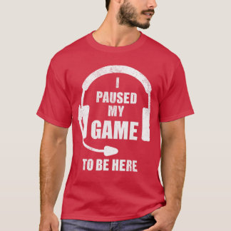 Gaming shirts Foreen Boys Paused My Game Gaming vi