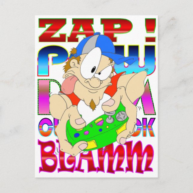 Gaming Sounds Postcard (Front)