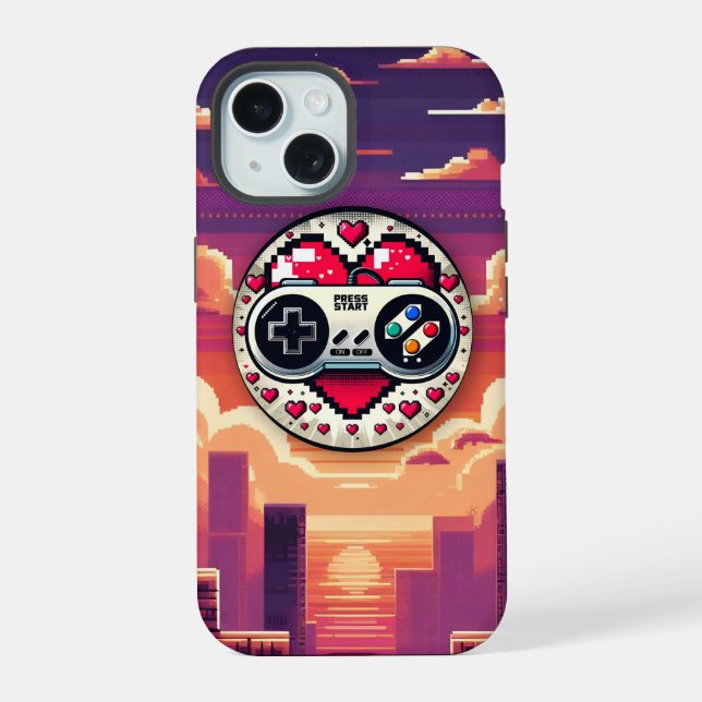 Gaming Sunset Iphone Case (Back)