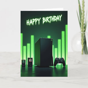 Gaming Tech Birthday Card