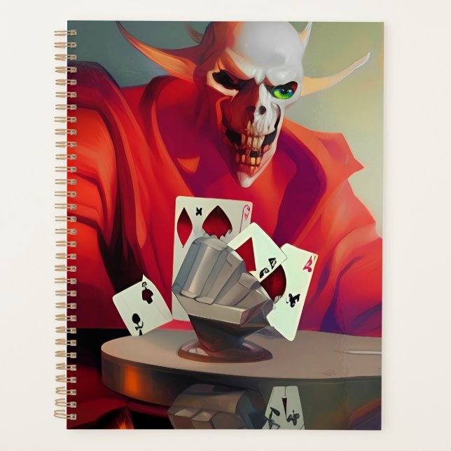 Gaming the Devil Ken Gage Fantasy Planner (Front)