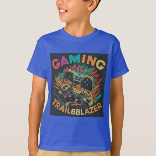 Gaming Trailblazer Graphic Gaming T_Shirt