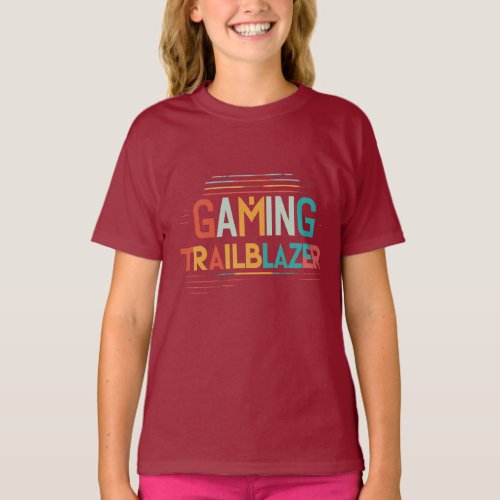 Gaming Trailblazer Retro Gamer T_Shirt