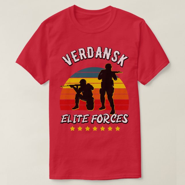 Gaming Verdansk Elite s Warzone Gamer T-Shirt (Design Front)