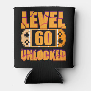 Gaming Vintage 60th Birthday Gift 60 Year Old Game Can Cooler