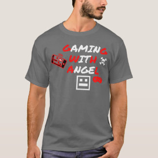 Gaming with Angel boy T-Shirt