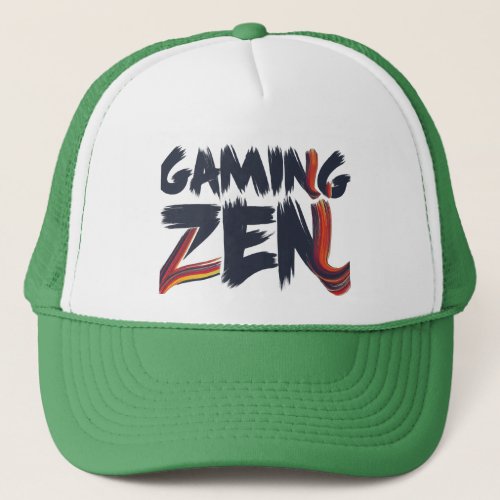  Gaming Zen  Crown of Tranquility Trucker Hat