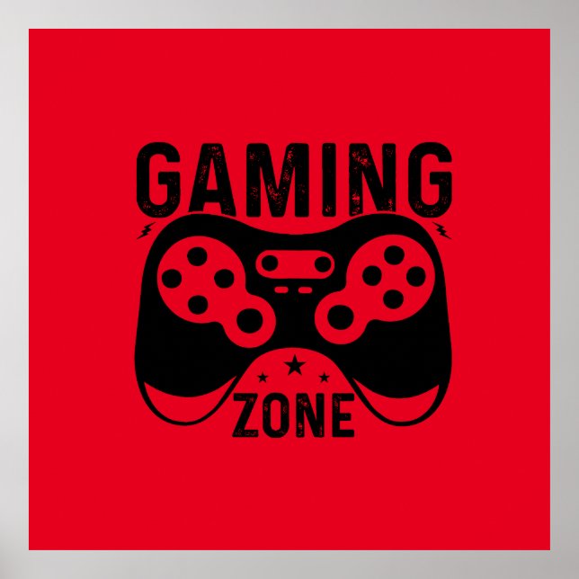 GAMING ZONE  POSTER (Front)