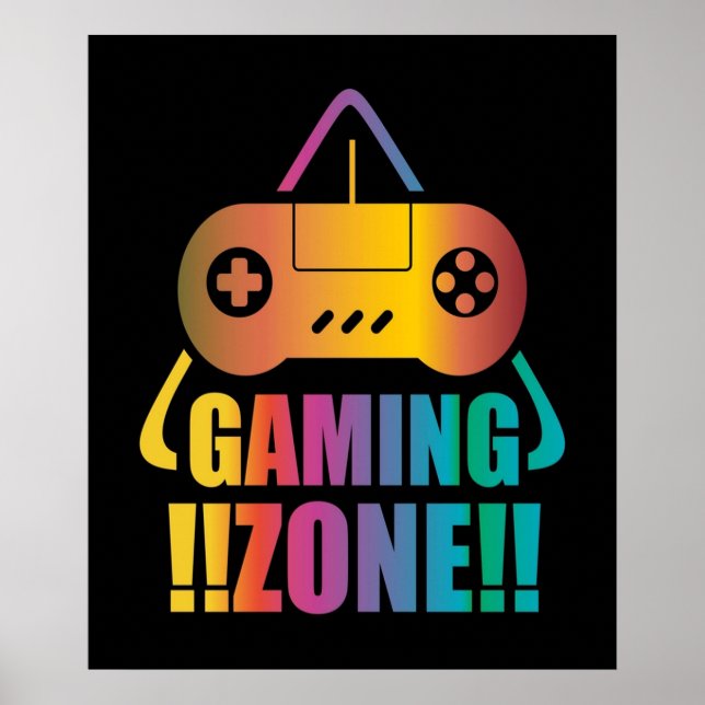 Gaming Zone Poster (Front)