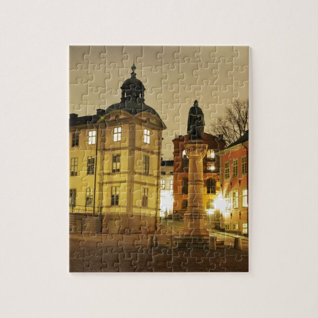 Gamla Stan in Stockholm, Sweden Jigsaw Puzzle (Vertical)