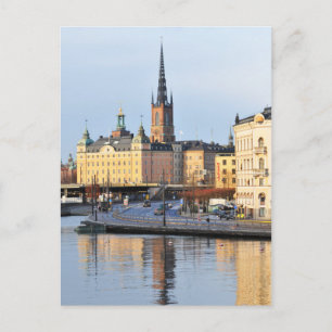 Gamla Stan in Stockholm, Sweden Postcard