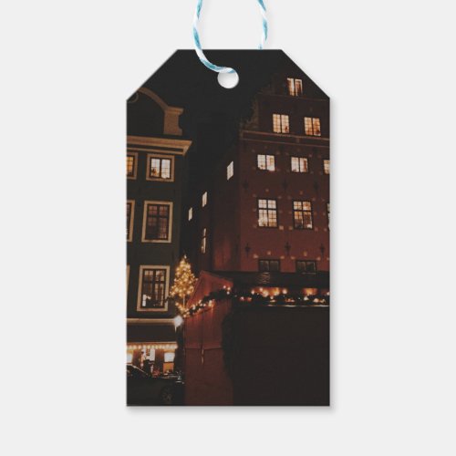 Gamla Stan _ Old Town Stockholm _ Sweden Gift Tags