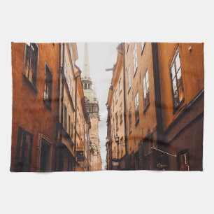 Gamla Stan, Stockholm, Sweden Kitchen Towel