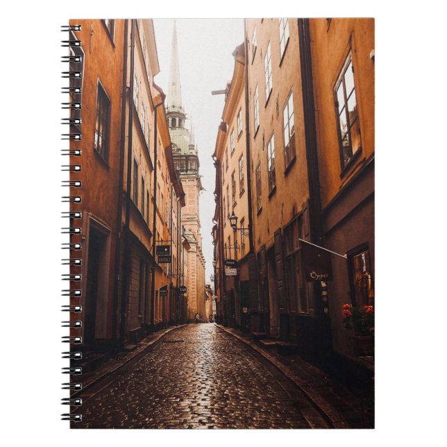 Gamla Stan, Stockholm, Sweden  Notebook (Front)