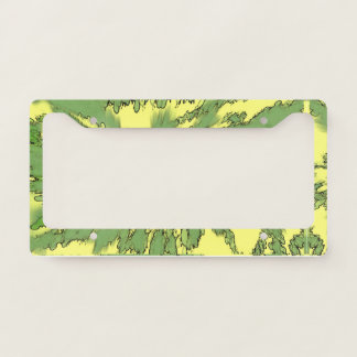 Gamma Burst License Plate Frame