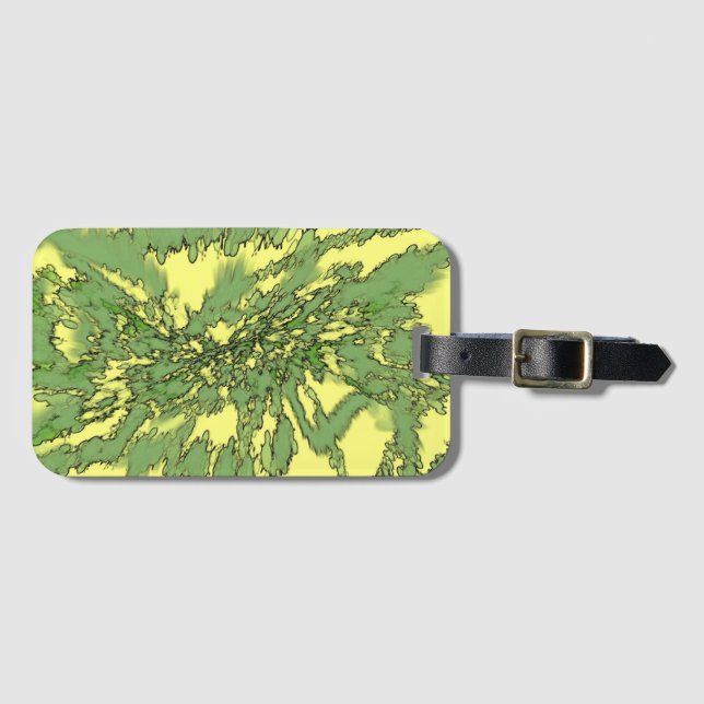 Gamma Burst Luggage Tag (Front Horizontal)