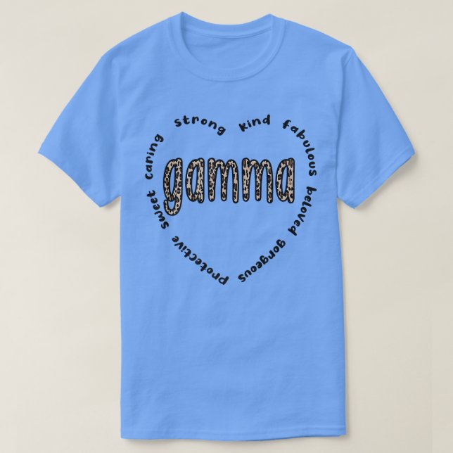 Gamma Grandmother Appreciation Gamma Grandma  T-Shirt (Design Front)