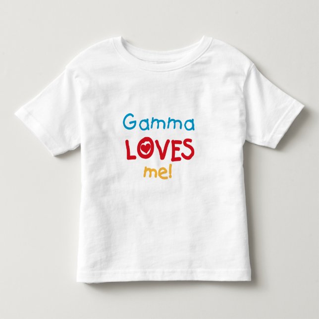 Gamma Loves Me T-shirts and Gifts (Front)